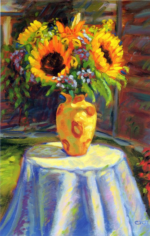 Grabado Girasoles 14/25
