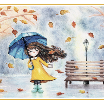 M-2605 Disfrutar de la lluvia