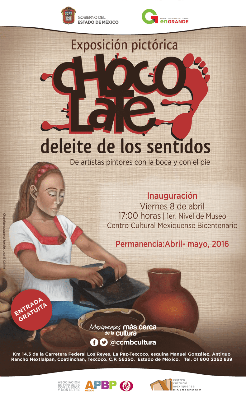 Exposición Pictórica Chocolate Deleite de los Sentidos