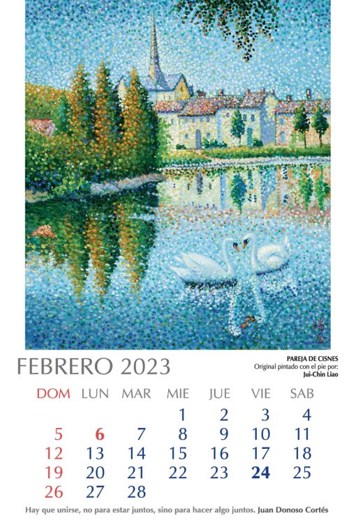 Calendario Artístico 2023