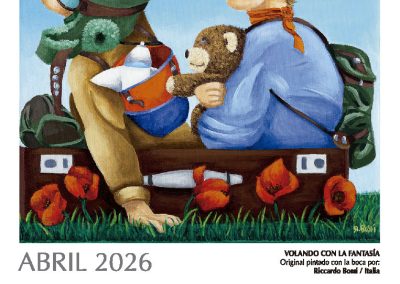 Calendario artístico 2026 Abril