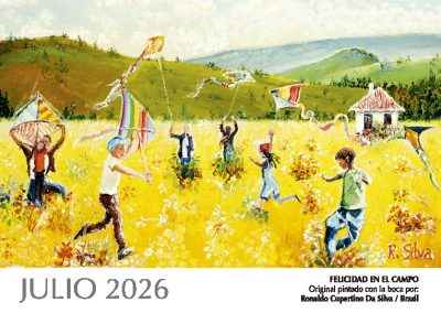 Calendario artístico 2026 Julio