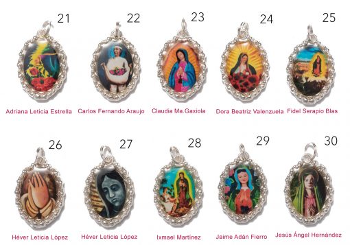 Medallas Guadalupanas – 5 medallas a elegir -
