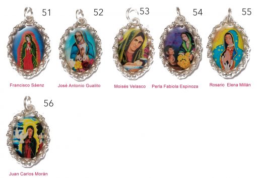 Medallas Guadalupanas – 5 medallas a elegir -