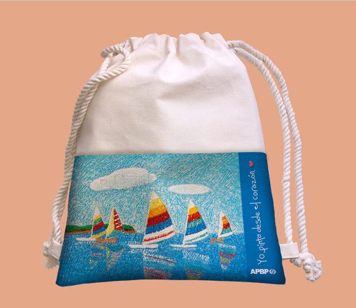 Mochila para niños y niñas Colección “Yo pinto desde el corazón” - Imagen 7