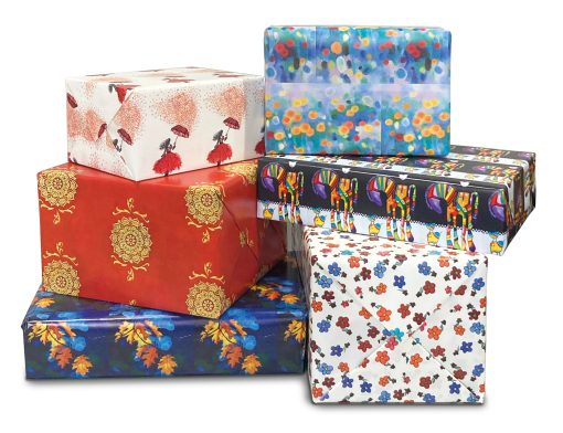 Papel para envolver regalos en toda ocasión Caballo fantasía