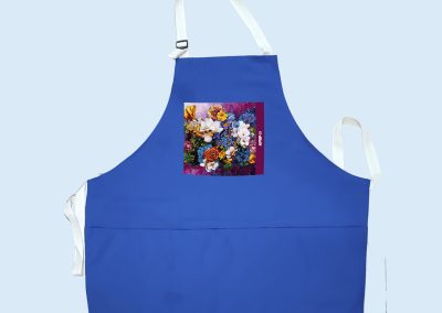 DELANTAL BOUQUET DE FLORES