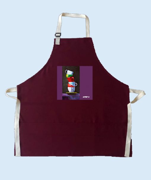 DELANTAL JUEGO DE TAZAS