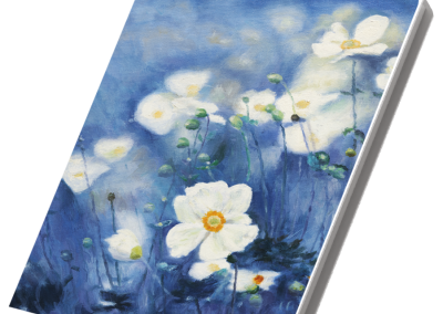 Libreta de arte y reflexión Flores en primavera
