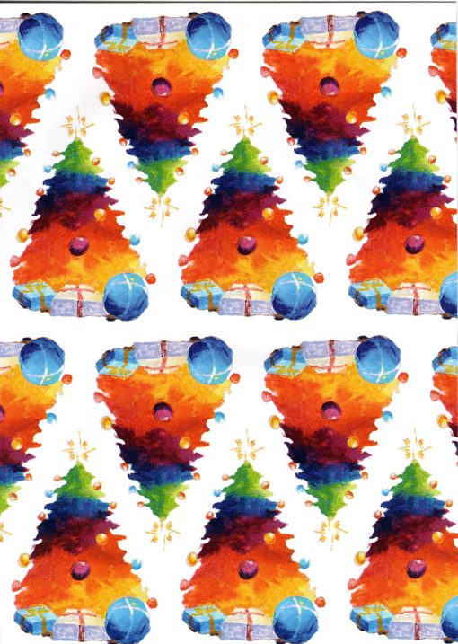 Papel para envolver regalos de Navidad Galletas de Jengibre - Imagen 7