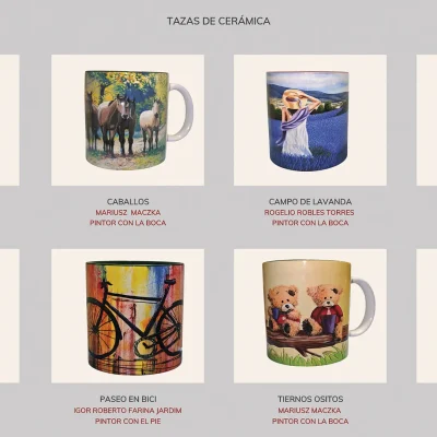 TAZAS DE CERÁMICA