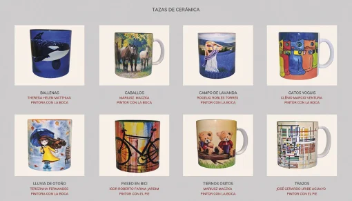 TAZAS DE CERÁMICA