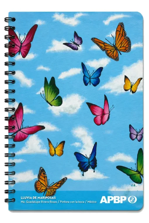 Cuaderno Lluvia de mariposas