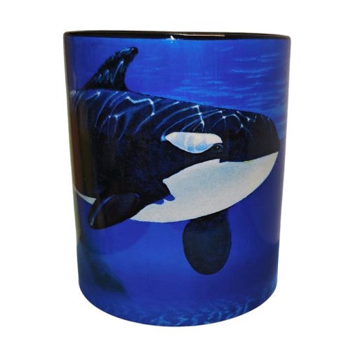 Taza de cerámica Ballenas