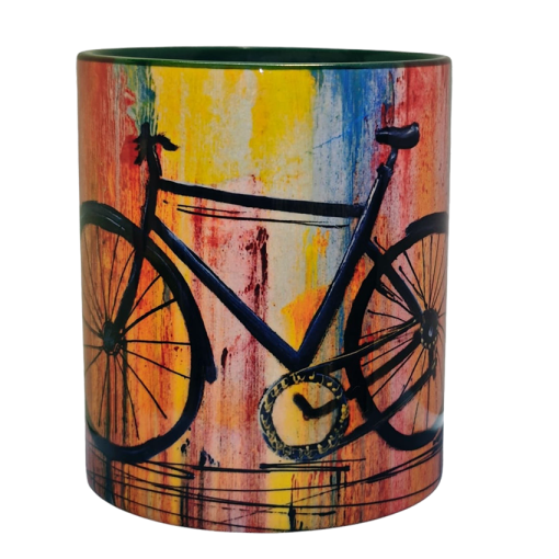 Taza de cerámica Paseo en Bici