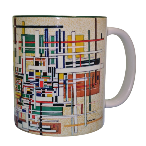 Taza de cerámica Trazos
