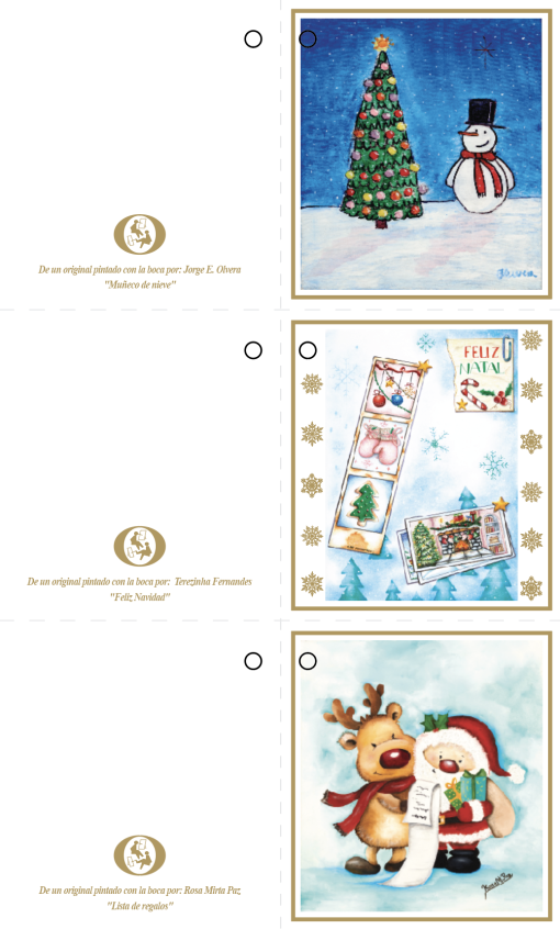 Juego de 3 Etiquetas para regalo (Navidad) - Imagen 9